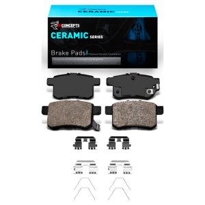 Acura TSX Brake Pads - Rear - R1 Concepts - Ceramic - `08-`17 Acura TSX Brake Pads - Rear - R1 Concepts - Ceramic - `08-`17
